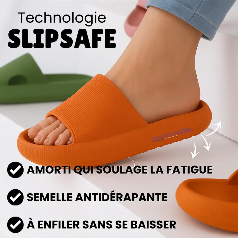PantoufLuxe™ – Sandales Orthopédiques Légères Effet Nuage