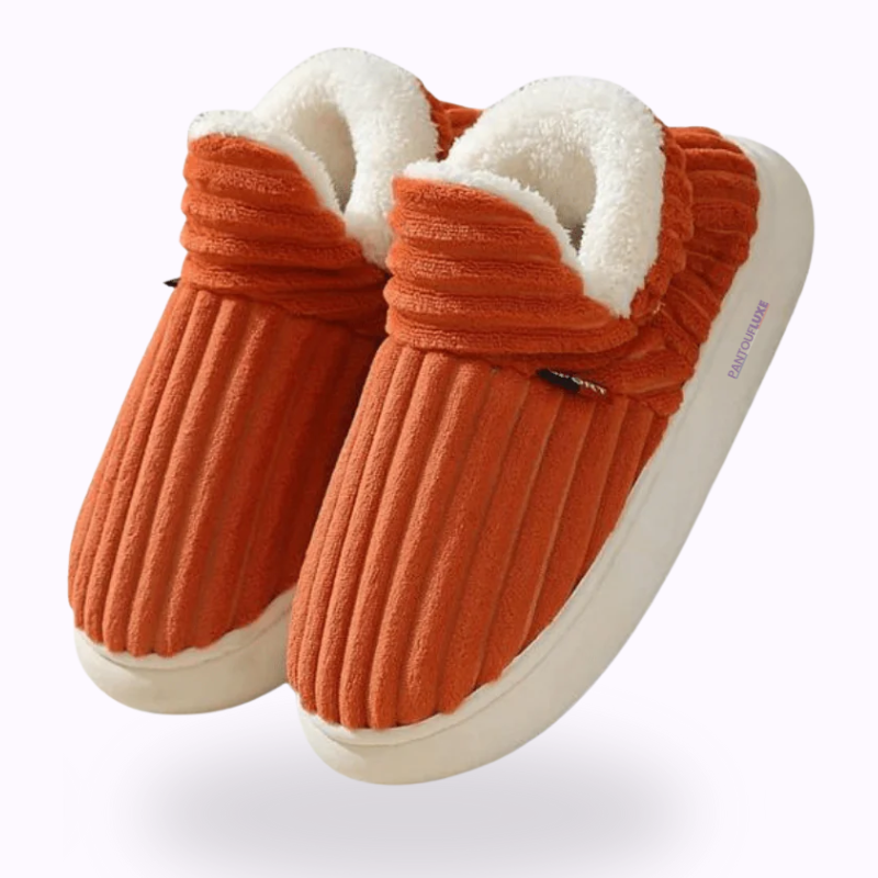 PantoufLuxe™ – Pantoufles Orthopédiques Douillettes & Ultra-Confort