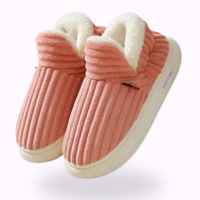 PantoufLuxe™ – Pantoufles Orthopédiques Douillettes & Ultra-Confort