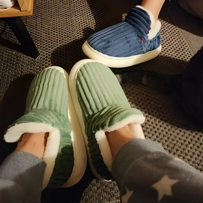 PantoufLuxe™ – Pantoufles Orthopédiques Douillettes & Ultra-Confort