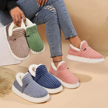 PantoufLuxe™ – Pantoufles Orthopédiques Douillettes & Ultra-Confort